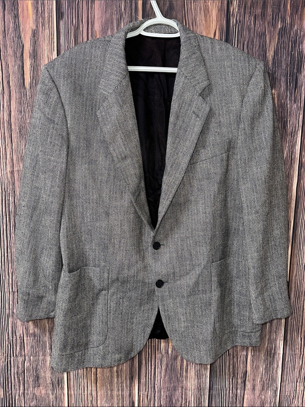 Vintage Men's Gray C&R Clothiers blazers size 44 R